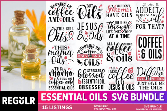 Essential Oils Svg Bundle: Graphics & Crafts Review