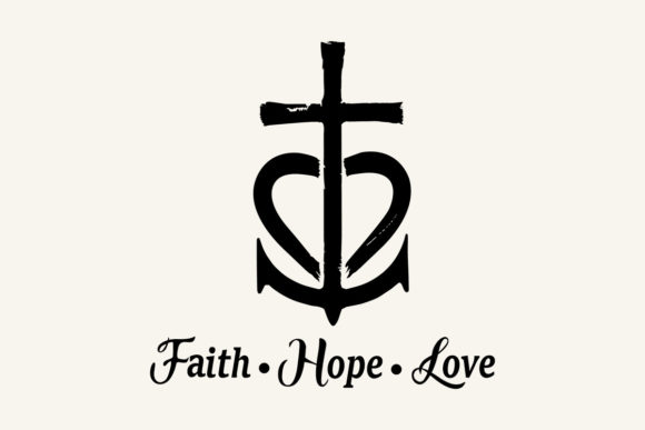Faith, Hope, Love SVG: Graphics for Faith Crafts