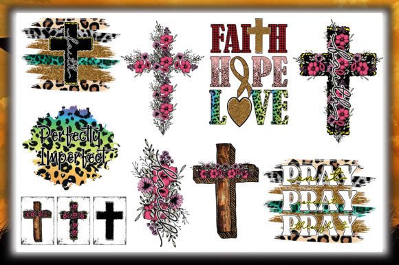 Free Christian Sublimation Bundle: Graphics for Faith Crafts