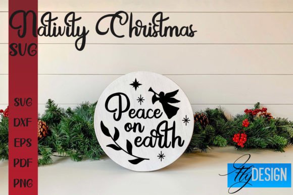 Nativity Christmas SVG: Graphics for Faith-Based Crafts