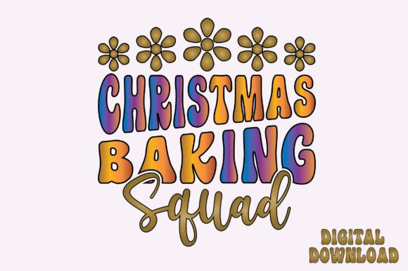 Retro Christmas Baking Squad SVG: Graphics & Crafts Review
